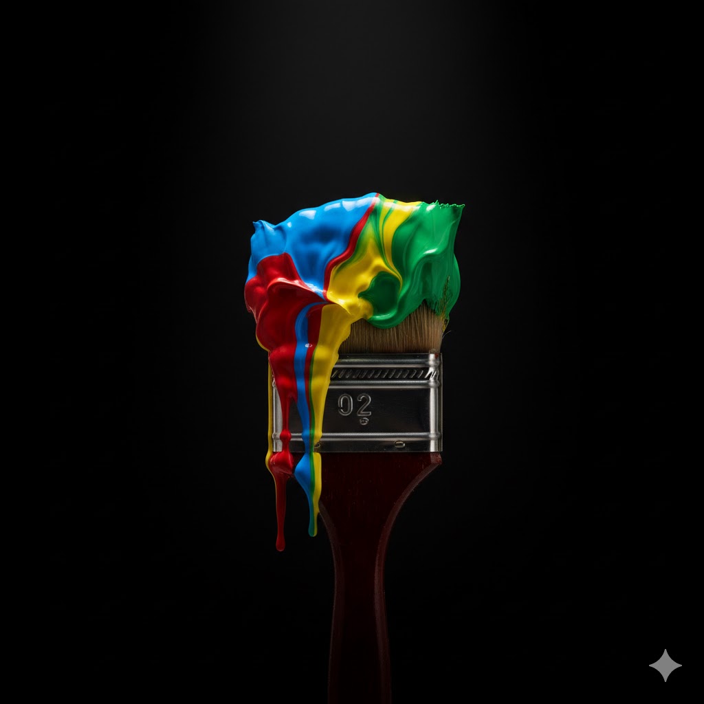 Otros Servicios 3 Brocha de pintura Representa (Animación )