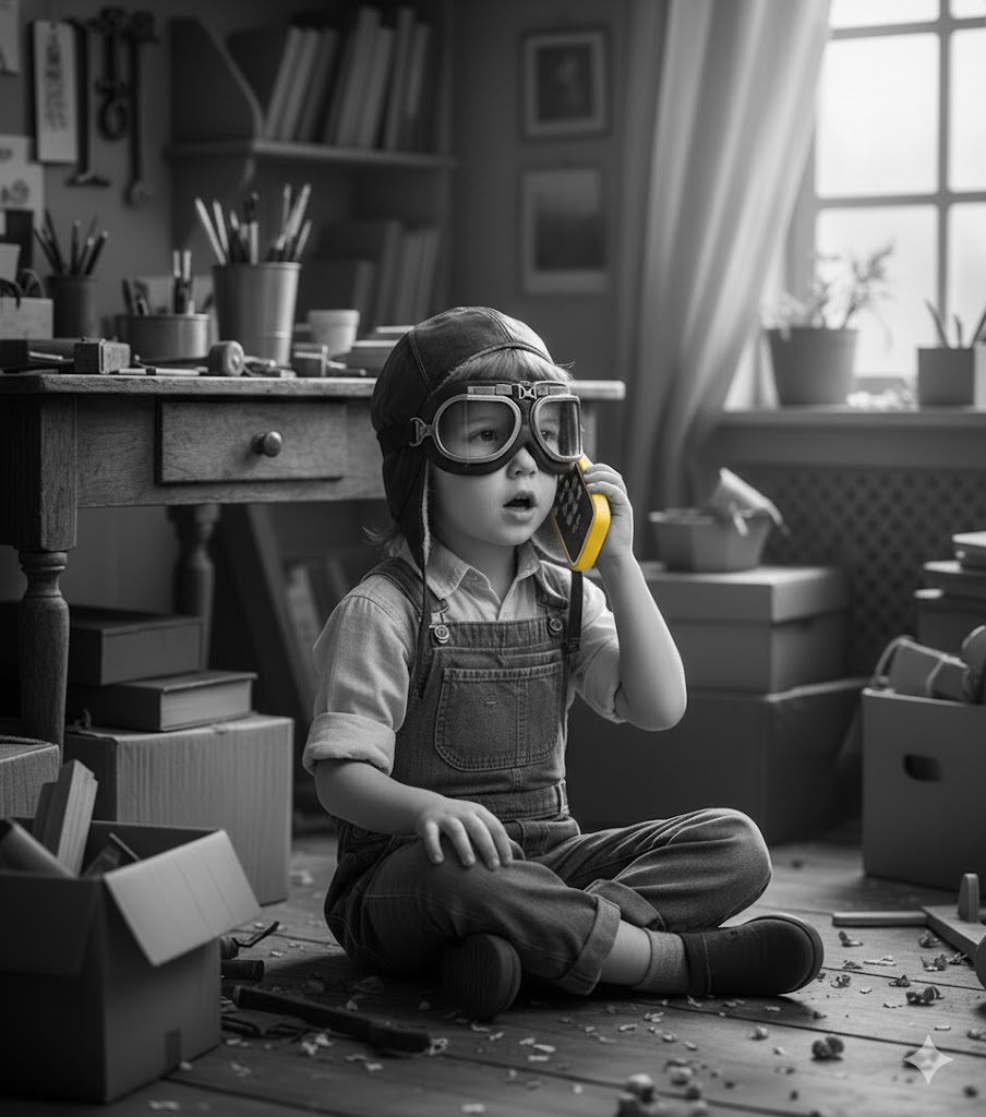 Otros Servicios 1 Imagen niño hablando con su telefono